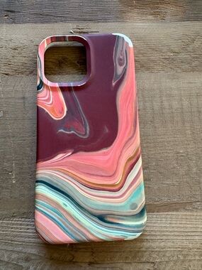 OtterBox Marbled Pink Burgundy Multi-Color Phone Case